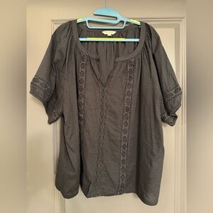 Lucky Brand women’s peasant top
